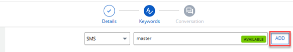 add keyword